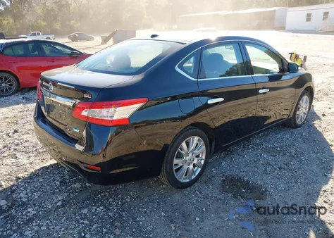 2014 Nissan Sentra Sl из США, поврежденный, VIN 3N1AB7AP3EY206903